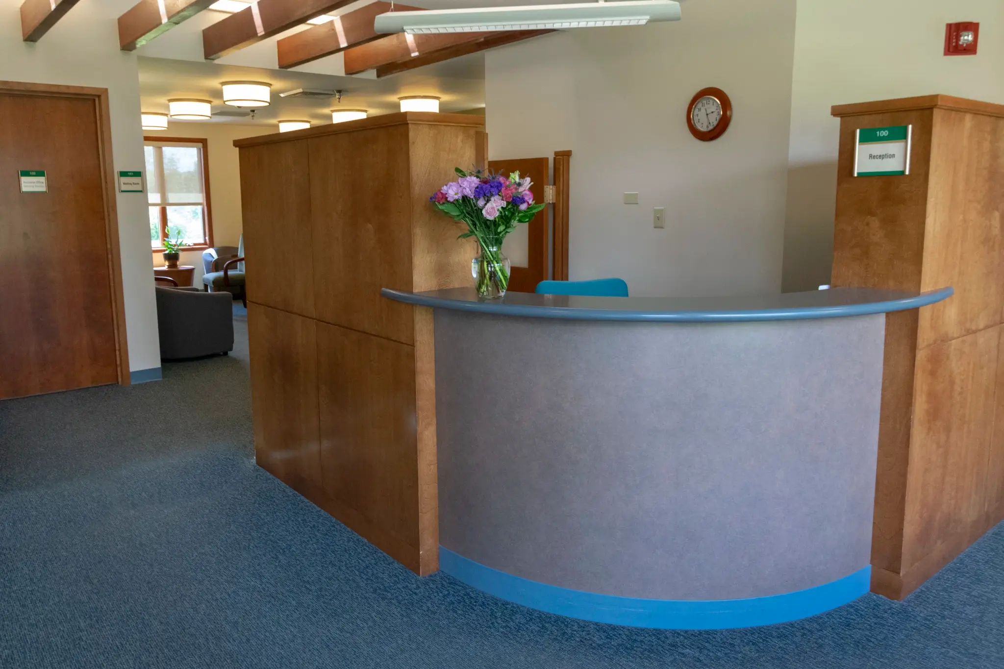 reception desk