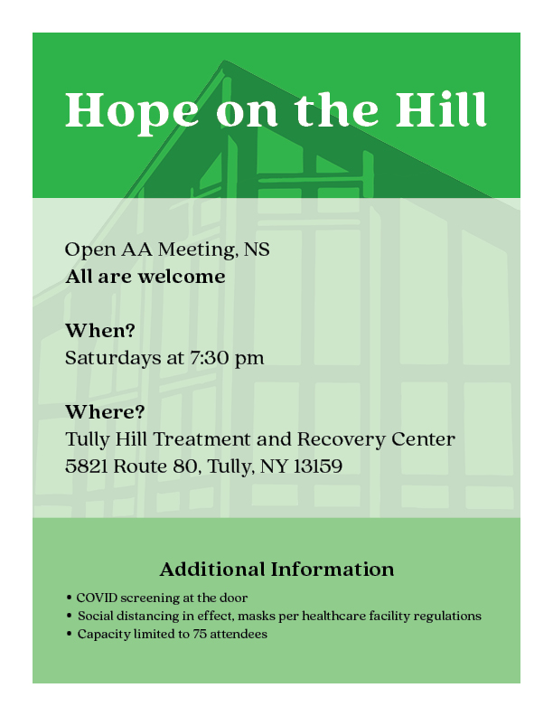 hope on the hill flyer new
